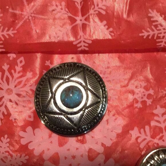 Vintage button covers from Noni New York set of 5 - Picture 6 of 7